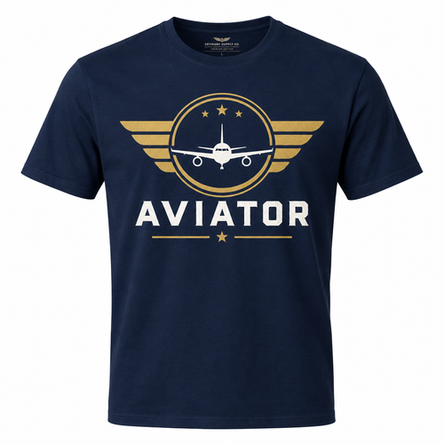 Aviation Logo T-Shirt